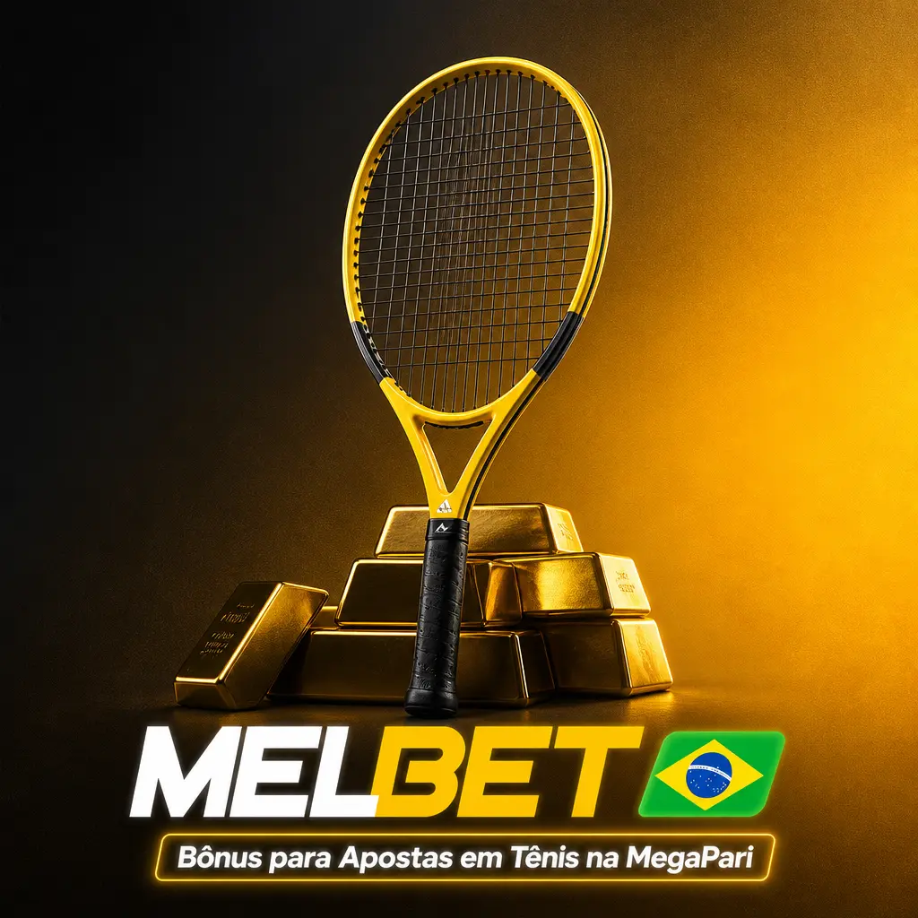 Bônus de boas-vindas MegaPari para apostas em tênis com 100% até R$ 1.200 no primeiro depósito