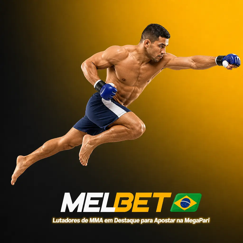 Lutadores de MMA em destaque na MegaPari, incluindo Alex Poatan e Charles Oliveira para apostas esportivas