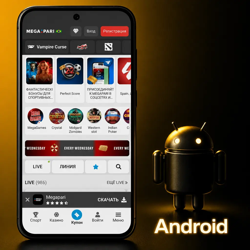 Guia de instalação do app MegaPari APK para Android 5.0 ou superior sem Google Play Store