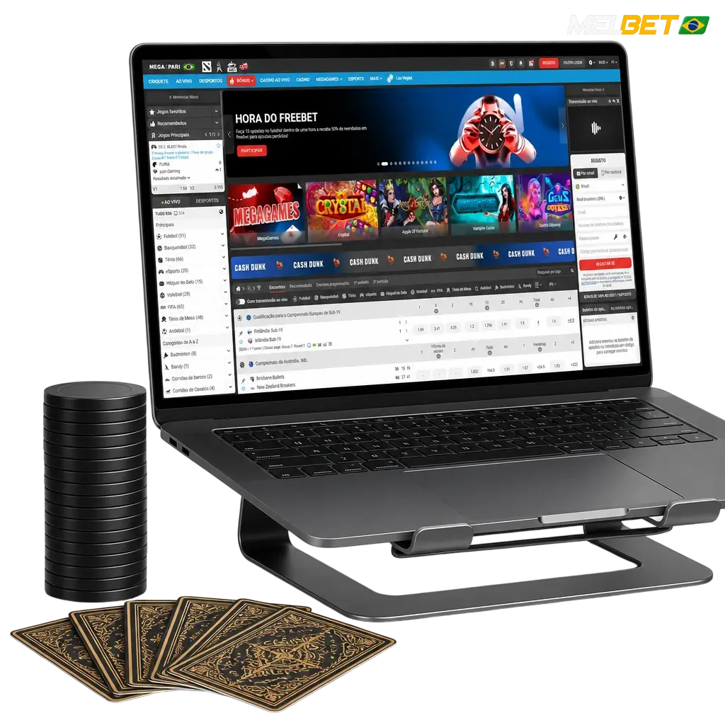 MegaPari Casino Online no Brasil com slots, roleta, crash games e bônus de 100% até R$1.200 no primeiro depósito