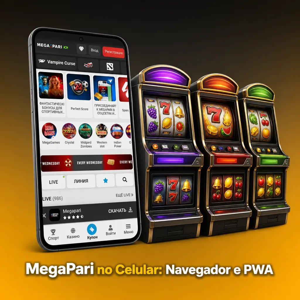 MegaPari no celular: comparação entre navegador móvel e PWA para apostas estáveis no Brasil