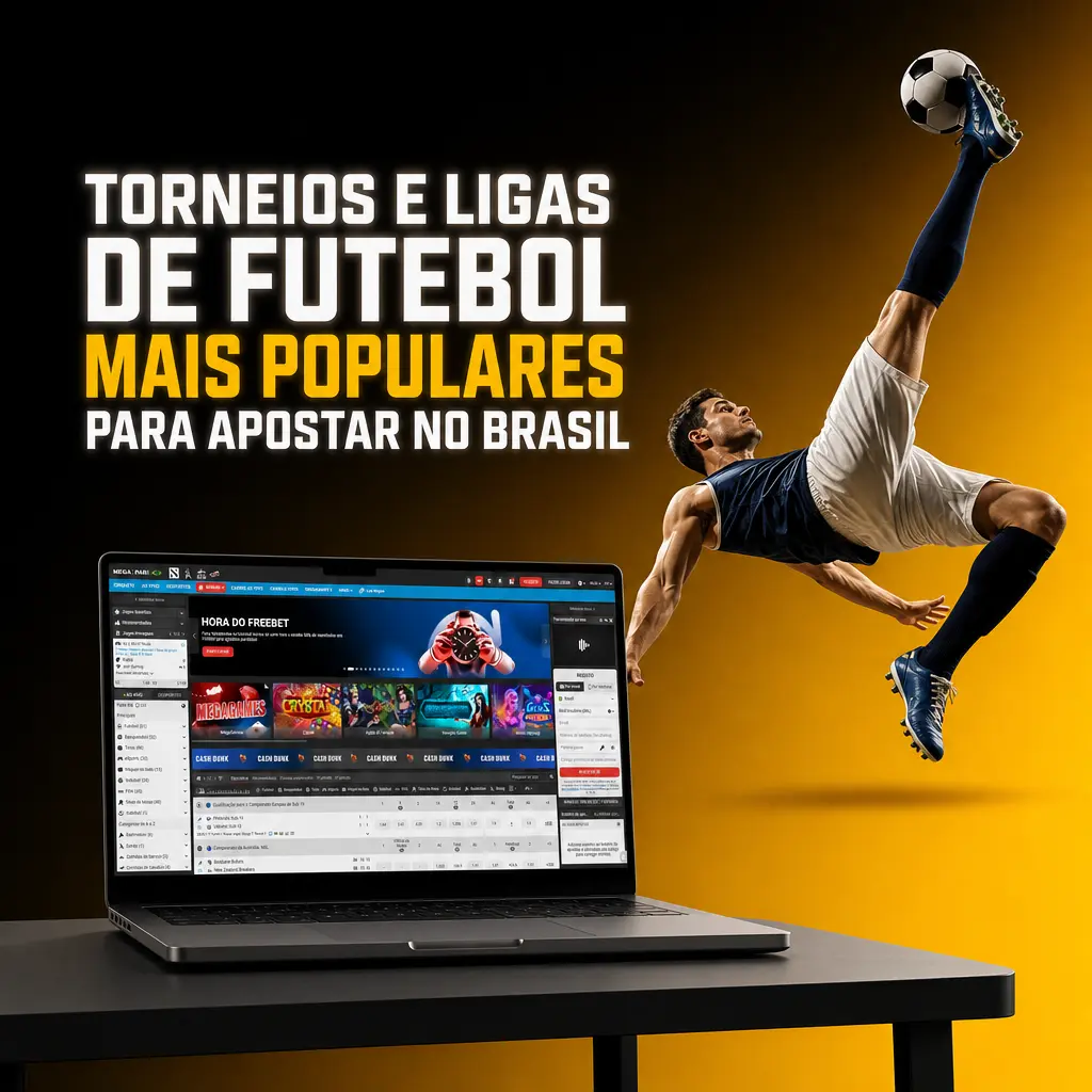 Escudo da Copa do Mundo, Champions League, Libertadores e Brasileirão para apostas de futebol no Brasil
